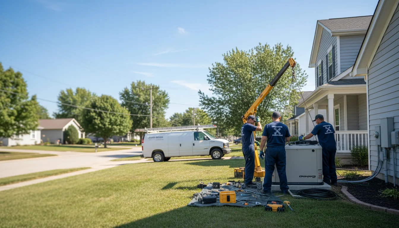 Generator Installation in Spragueville, IA near me